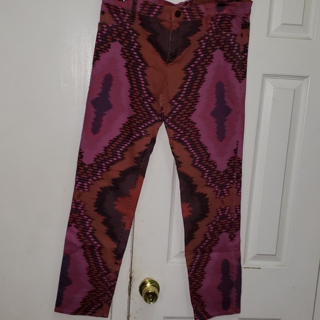 Pattern Jeans